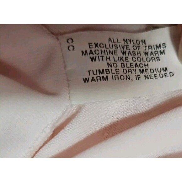 SHADOWLINE Lg Pink Embroidered Bed Jacket Top Lingerie Silky Nylon Vintage - Picture 9 of 11